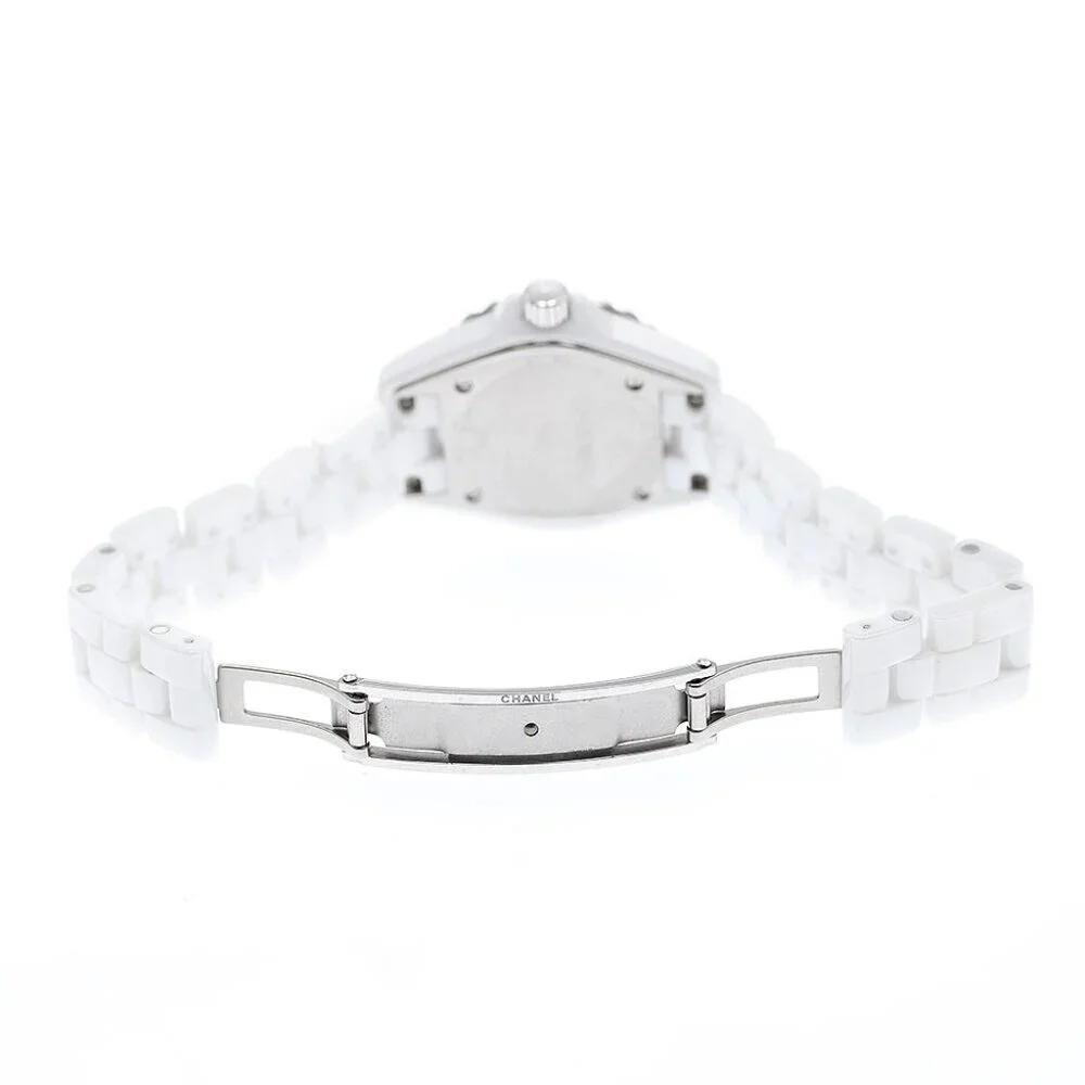 CHANEL J12 H4466 8P diamond white Dial Quartz Ladies Watch - Picture 10 of 11